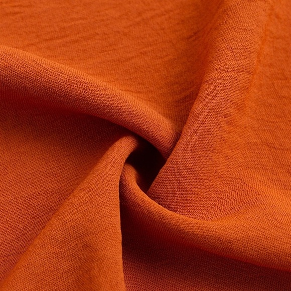 NEW SIMPLEE APPAREL Simplee Frill Trim Belted Wrap Hem Dress M - Picture 8 of 12